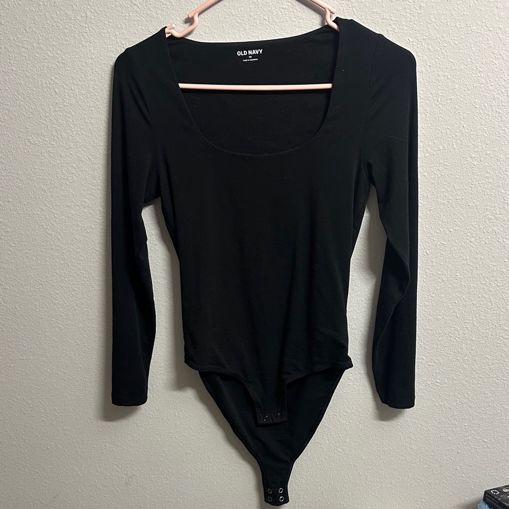 Old Navy Classic Black Bodysuit